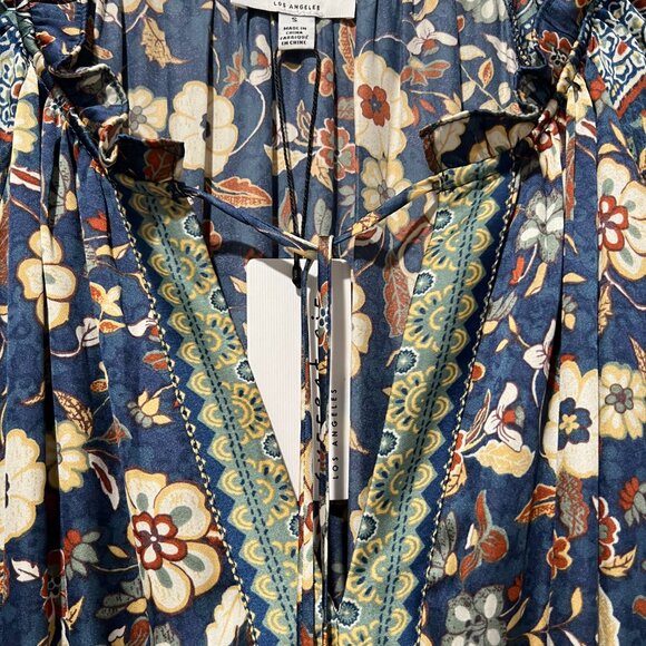 Current Air Floral Border Print Mini Dress NWT Size Small - Picture 4 of 16